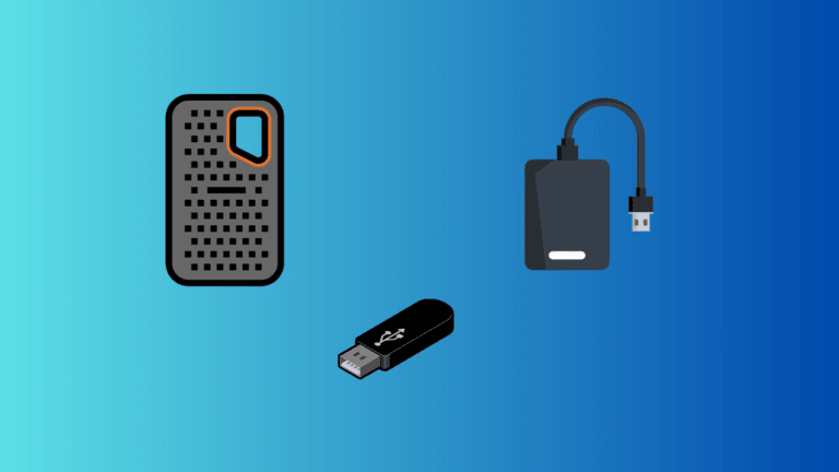 External SSD vs External Hard Drive vs USB Flash Drive