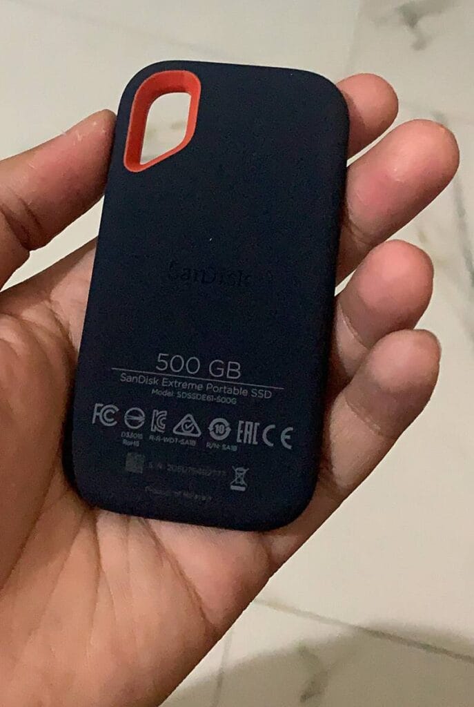 External SSD image