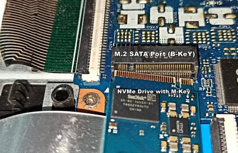 Can we use an M.2 NVMe SSD in an M.2 SATA Port?