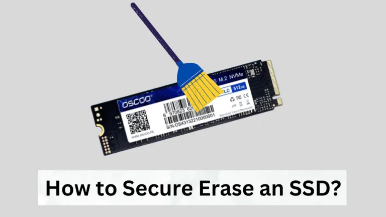 How to Secure Erase an SSD?