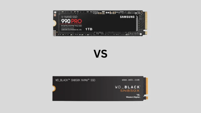 Samsung 990 Pro vs WD Black SN850X: Which one to choose?