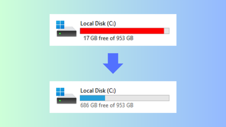 free up drive space