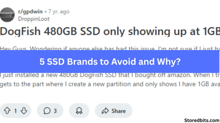 5 SSD Brands to Avoid and Why