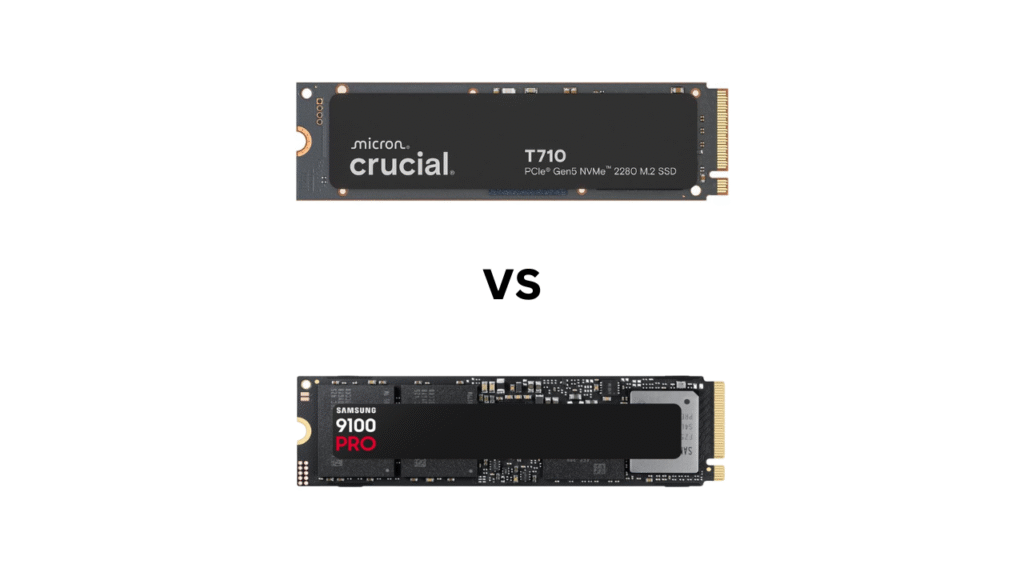 Crucial T710 vs Samsung 9100 Pro