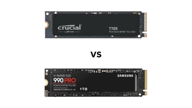 Crucial T705 vs Samsung 990 Pro: Which One should you Choose?