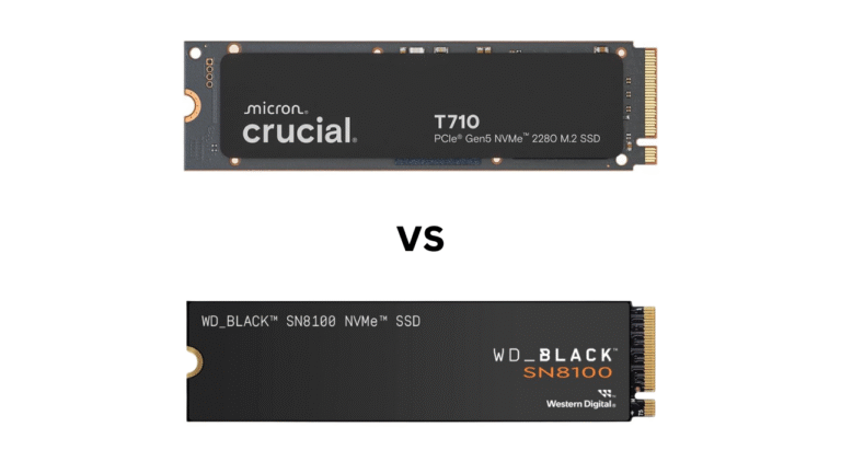 Crucial T710 vs WD Black SN8100: Which One Should you Choose?