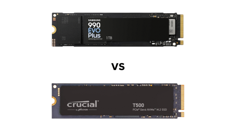 Samsung 990 EVO Plus vs Crucial T500: Which One Should You Choose?