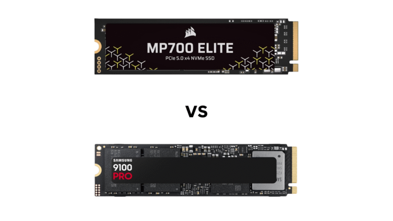 Corsair MP700 Elite vs Samsung 9100 Pro