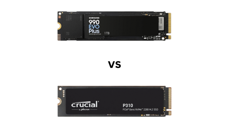 Samsung 990 EVO Plus vs Crucial P310: Which one should you choose?