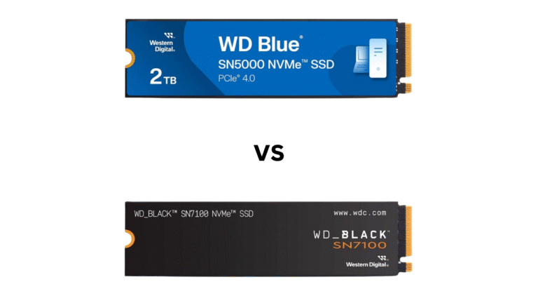 WD Blue SN5000 vs WD Black SN7100
