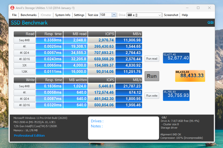Anvil Storage Utilities score