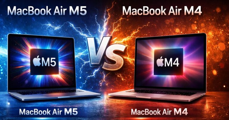 MacBook Air M5 vs MacBook Air M4: How They Actually Differ?