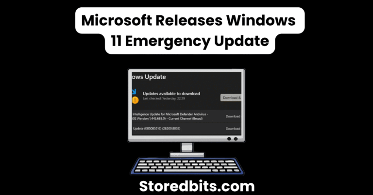 microsoft windows 11 emergency update