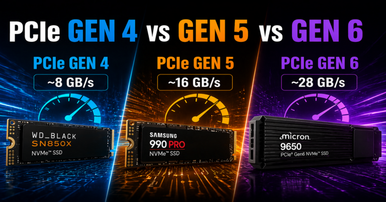 pcie gen 4 vs gen 5