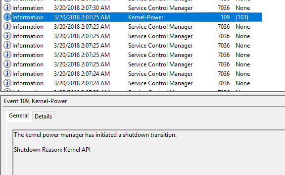 windows event viewer