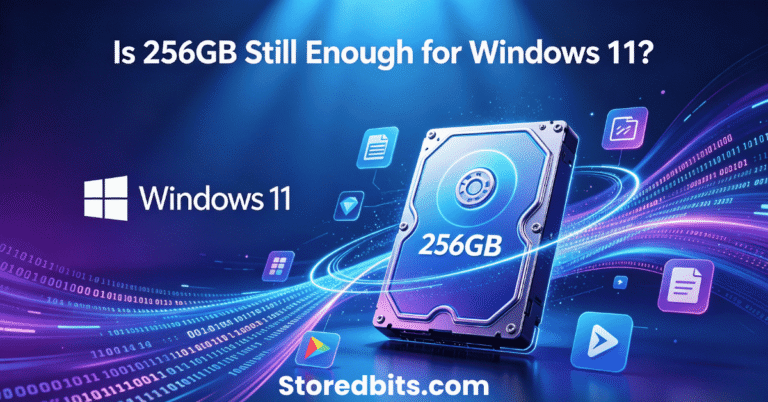is 256 gb enough for windows 11
