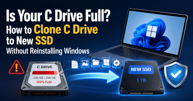 how to clone c drive