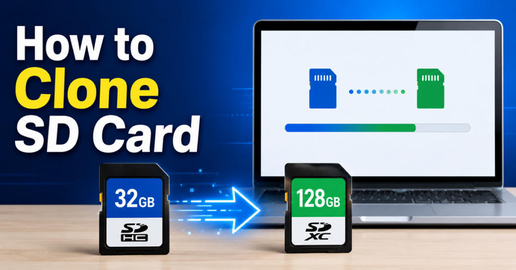 how to clone sd card