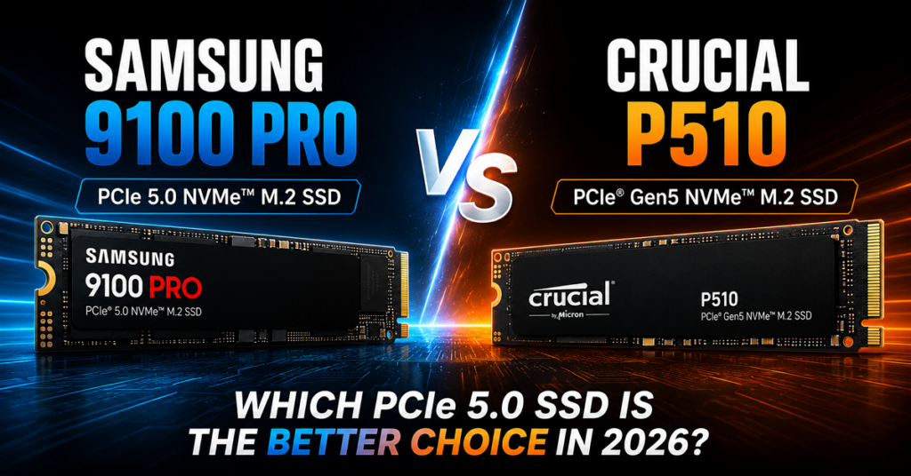 Samsung 9100 Pro vs Crucial P510